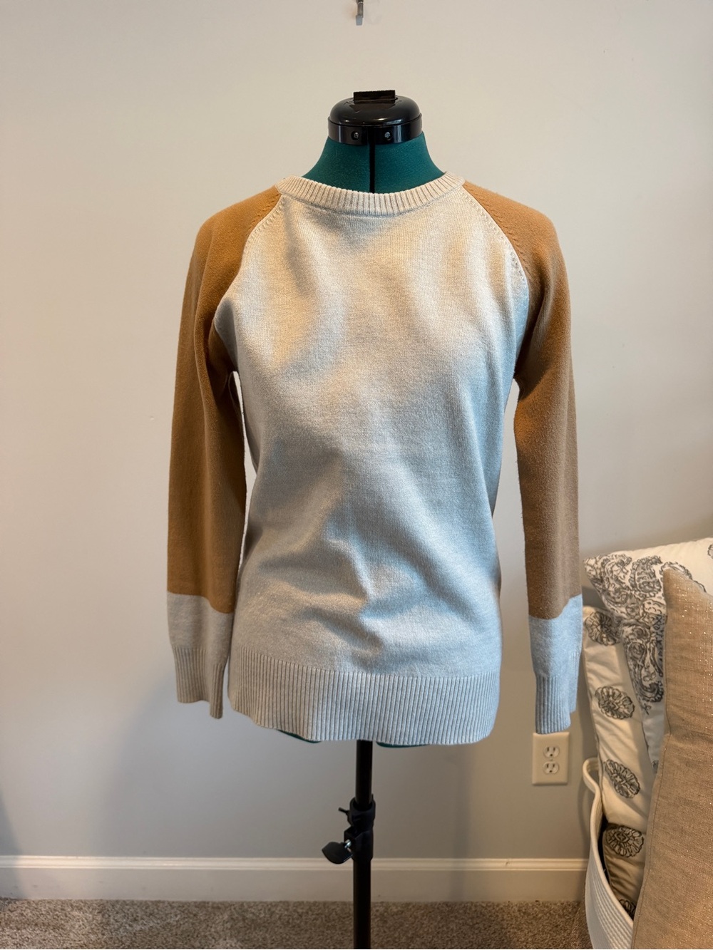 French Connection Color Block Sweater